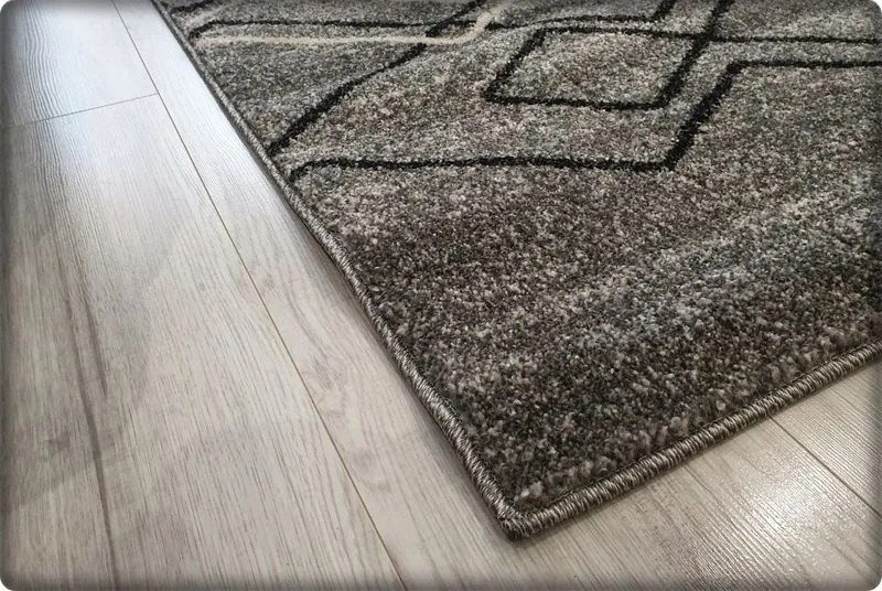 Dekorstudio Moderný koberec RIO vzor 166 sivý Rozmer koberca: 200x290cm