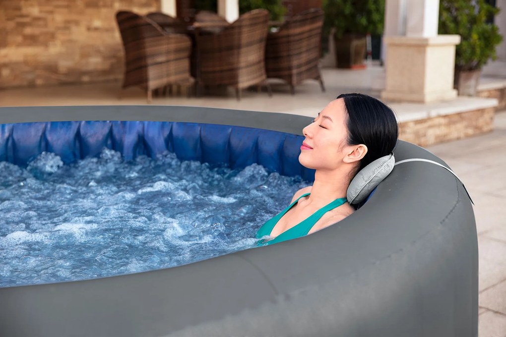 BESTWAY Lay-Z-Spa Santorini EnergySense HydroJet Pro Vírivka, 216 x 80 cm, 7 osôb 6001T