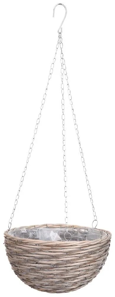 Závesný kvetináč Abbe hnedý