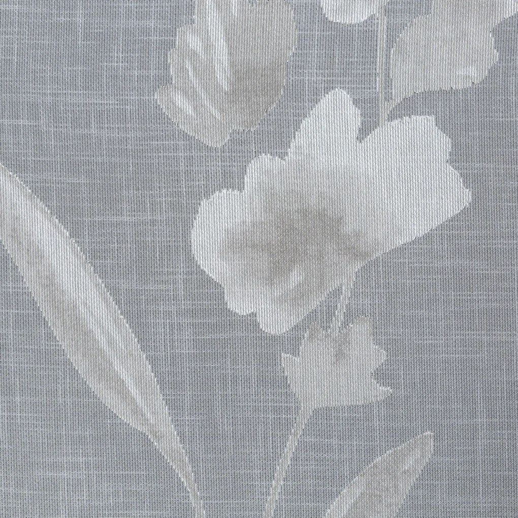 ZÁCLONA NA KRÚŽKOCH ISABEL 140X250 CM BIELA