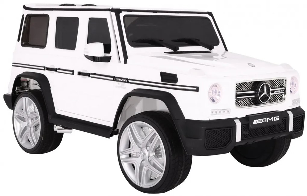 Elektrické autíčko Mercedes AMG G65 Ramiz - biele
