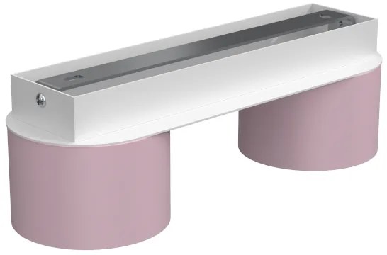 Stropné svietidlo DIXIE 2xGX53/11W/230V ružová