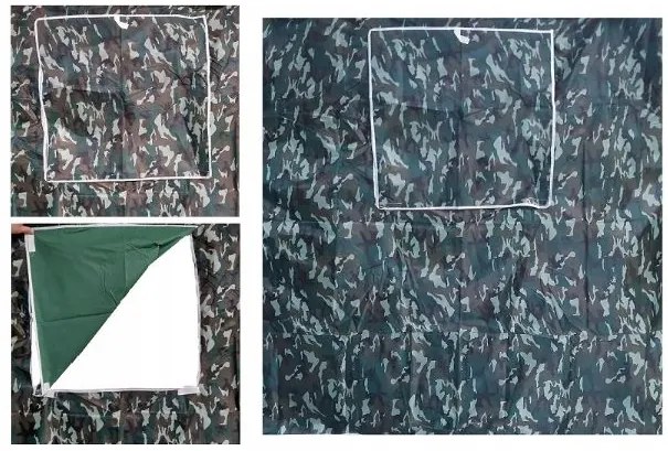 Bestent Stena k stanu - 2 m army s oknom SQ/ HQ/ EXQ