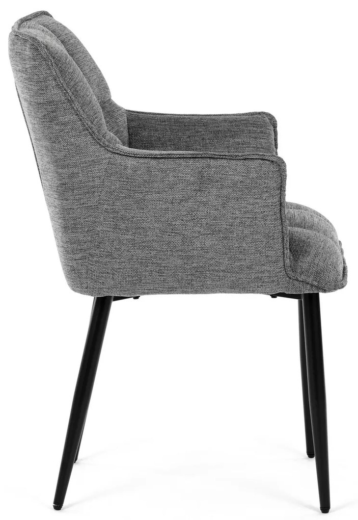 Súprava jedálenských stoličiek DCH-J2139 GREY2, 2ks