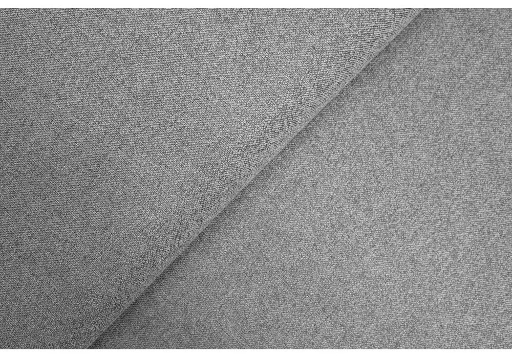 Svetlosivá čalúnená jednolôžková posteľ s úložným priestorom 90x200 cm Cabana – Meise Möbel