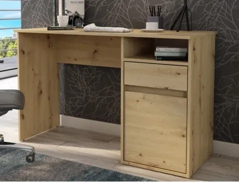 Písací stôl so zásuvkou Carlos, dub artisan%