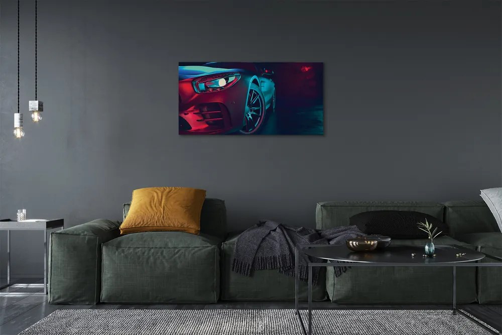Obraz canvas Automatické rozsvietenie svetiel 120x60 cm