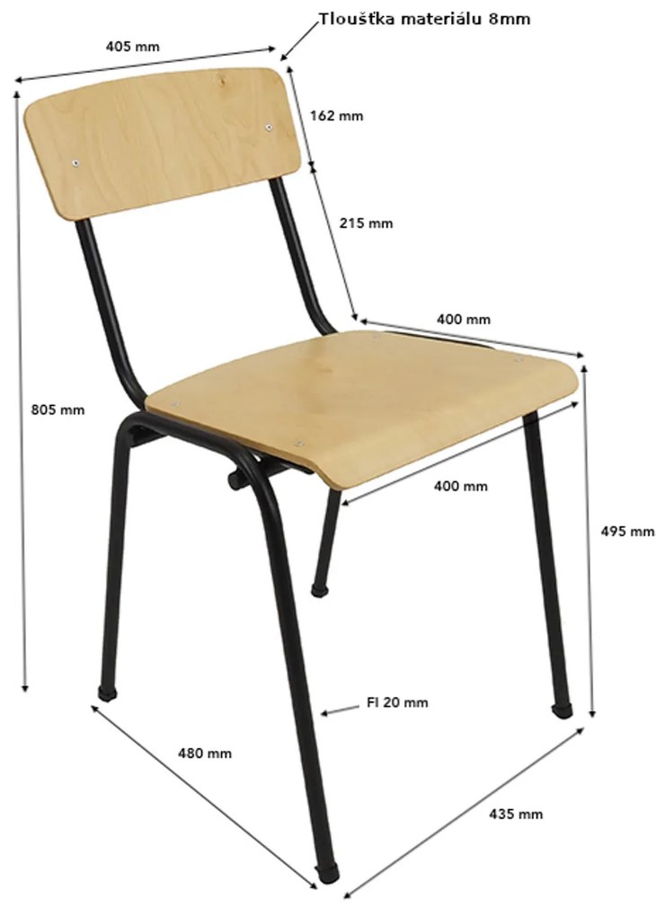 Konferenčná stolička FIX