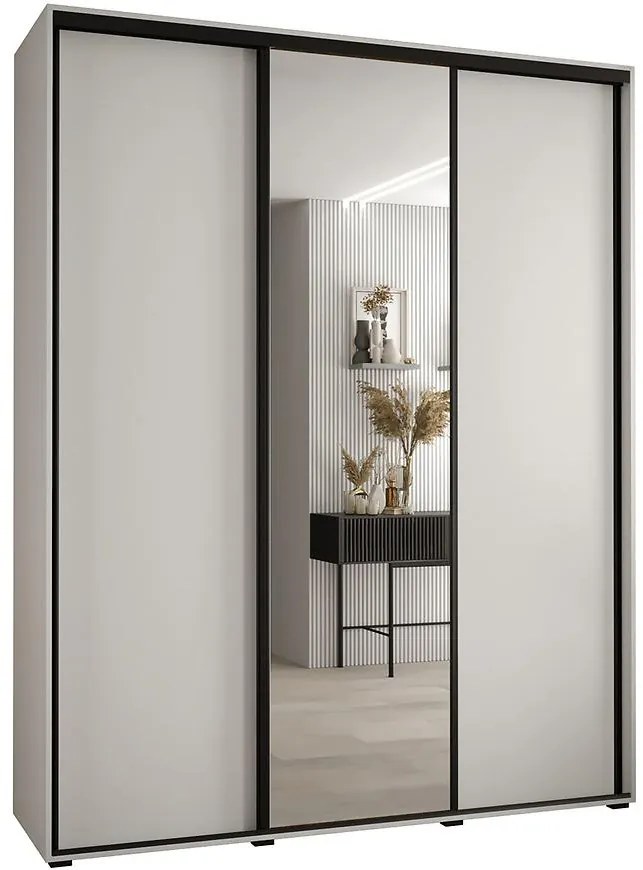 Skriňa 45 Canaris 3 200 biela/čierna