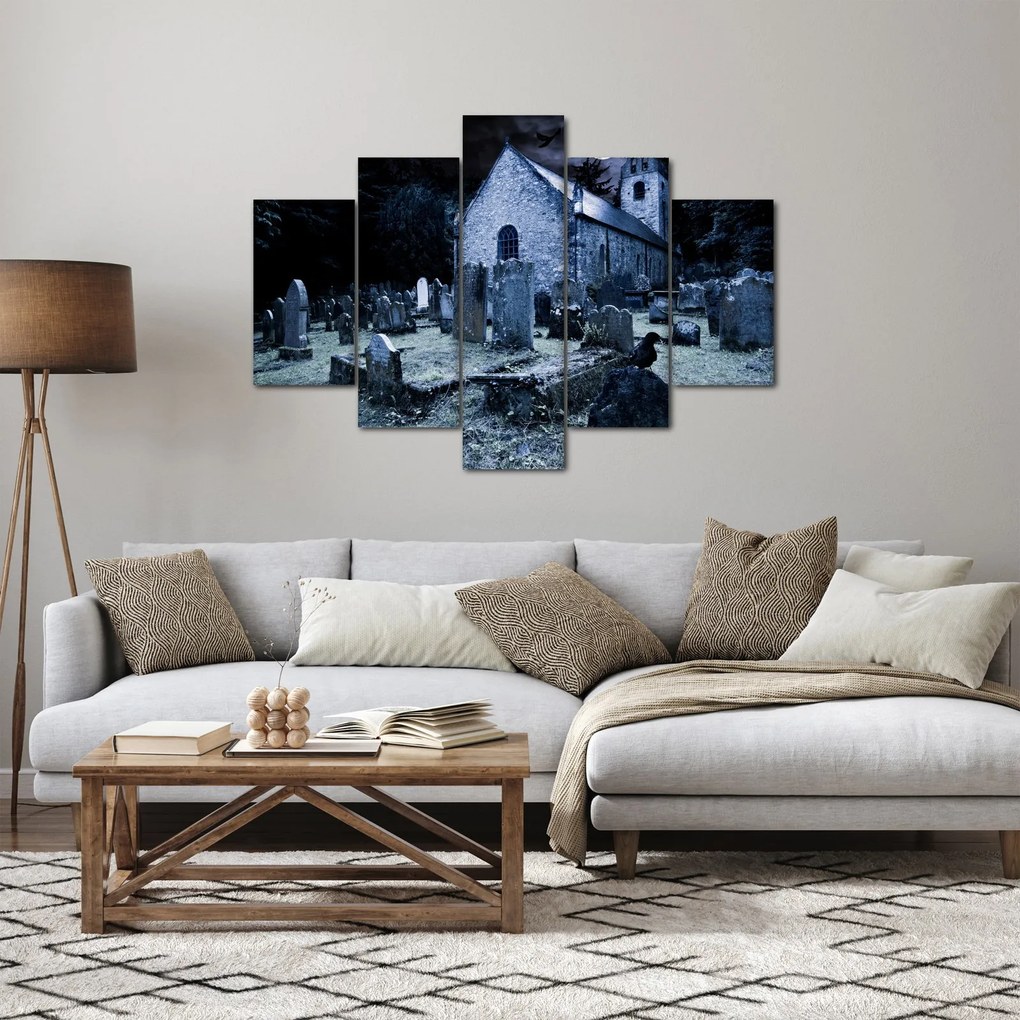 Obraz - Temná noc (150x105 cm)