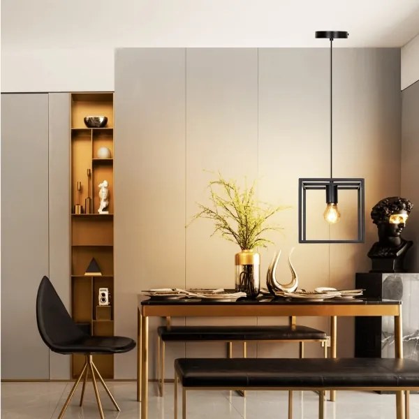 Aigostar - Luster na lanku 1xE27/40W/230V