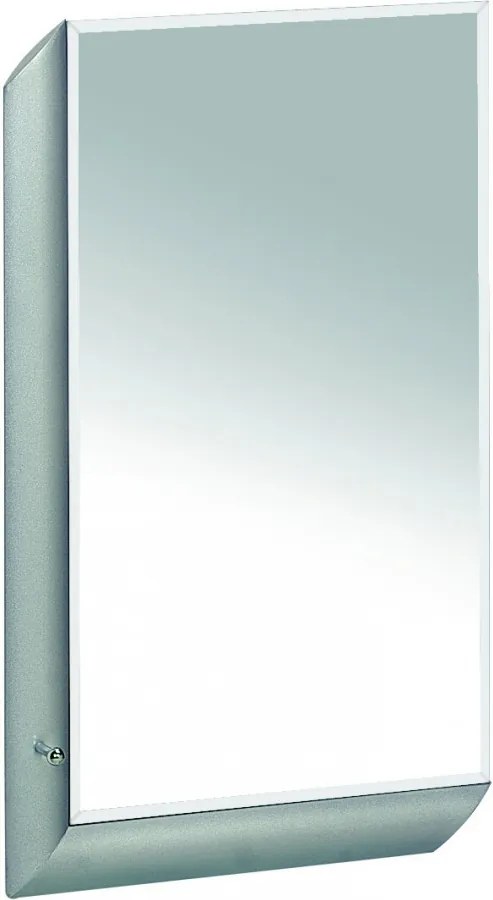Nástenné zrkadlo Gerald, 75 cm, hliník