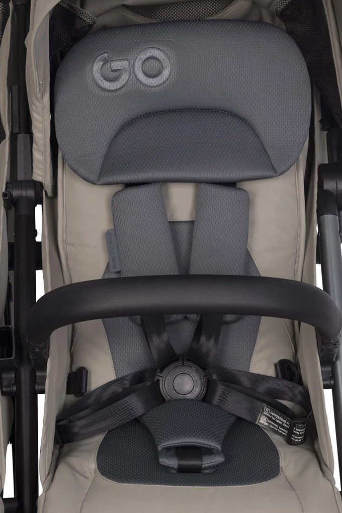 Súrodenecký kočík EasyGo Echo Savana Beige