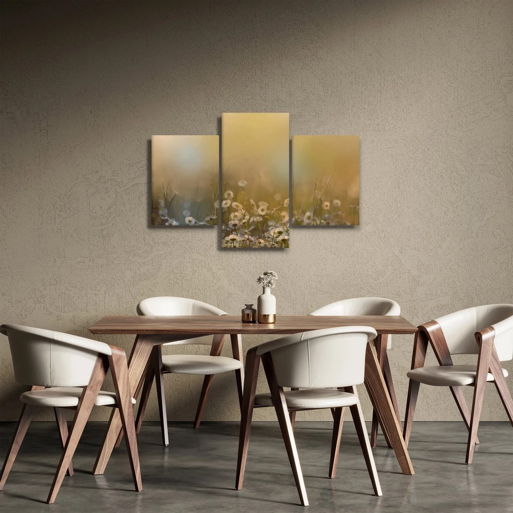 Obraz - Olejomaľba sedmokrások (90x60 cm)