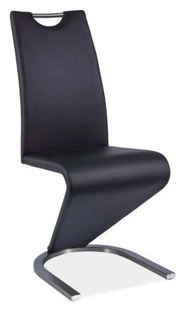 SIGNAL MEBLE Jedálenská stolička H-090 OCEL