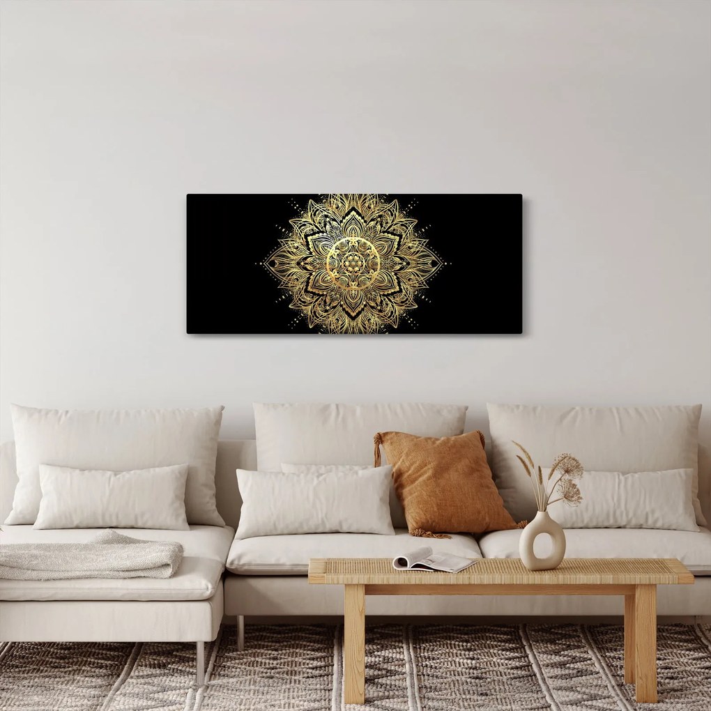 Obraz - Mandala bohatstvo (120x50 cm)