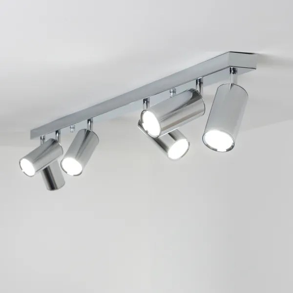 Brilagi - Kúpeľňové bodové svietidlo SELE 6xGU10/30W/230V IP44 lesklý chróm