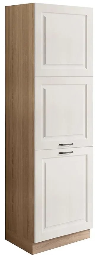 Kuchynská skrinka Smart 21D Sonoma/biely Mat