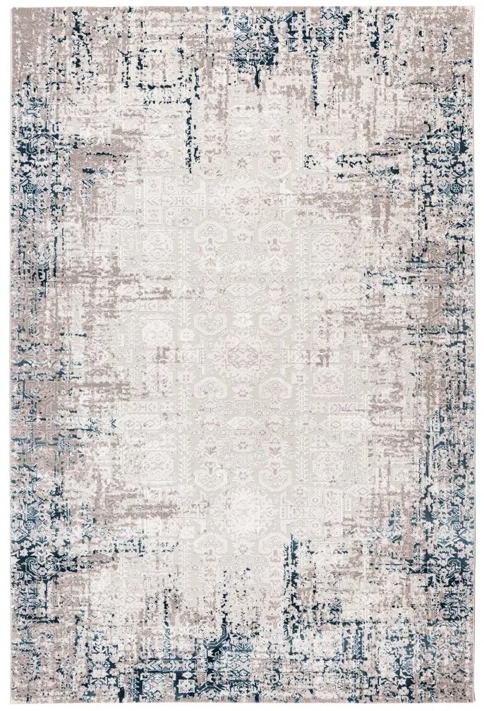 Obsession, Kusový koberec My Phoenix 120 aqua, 120x170, šedá, chodba / predsieň