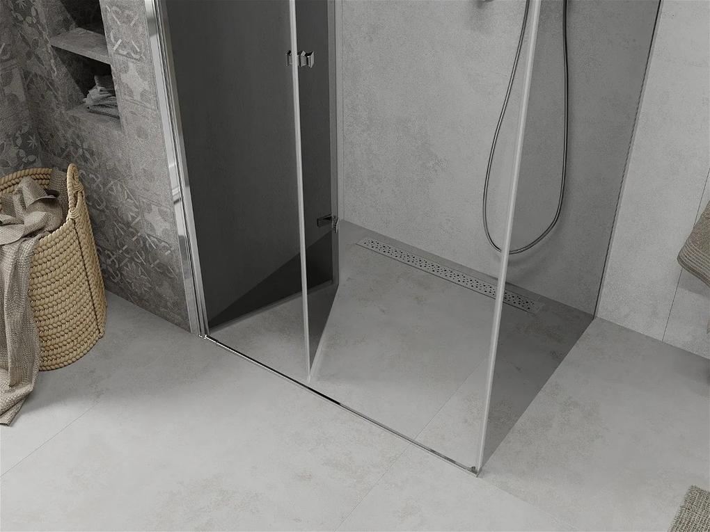 Mexen Lima sprchovací kút 70x90cm, 6mm sklo, chrómový profil-šedé sklo, 856-070-090-01-40