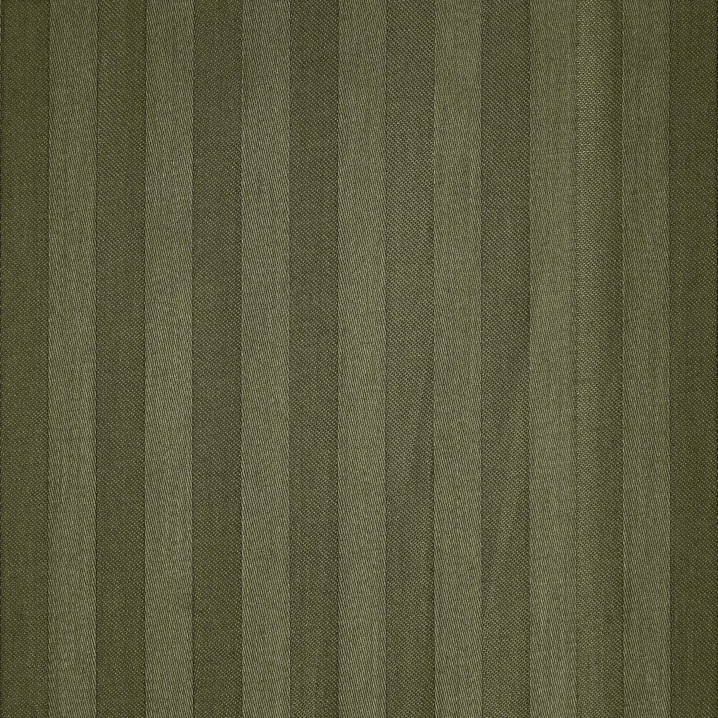 SATÉNOVÉ OBLIEČKY VERA 200X220 CM, 2 KS 70X80 CM OLIVOVÉ