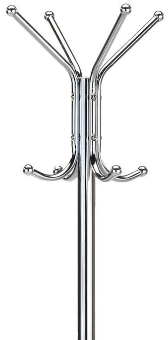 Autronic BONTEC Vešiak, kov, čierna, 80001-06B BK Farba: Strieborná