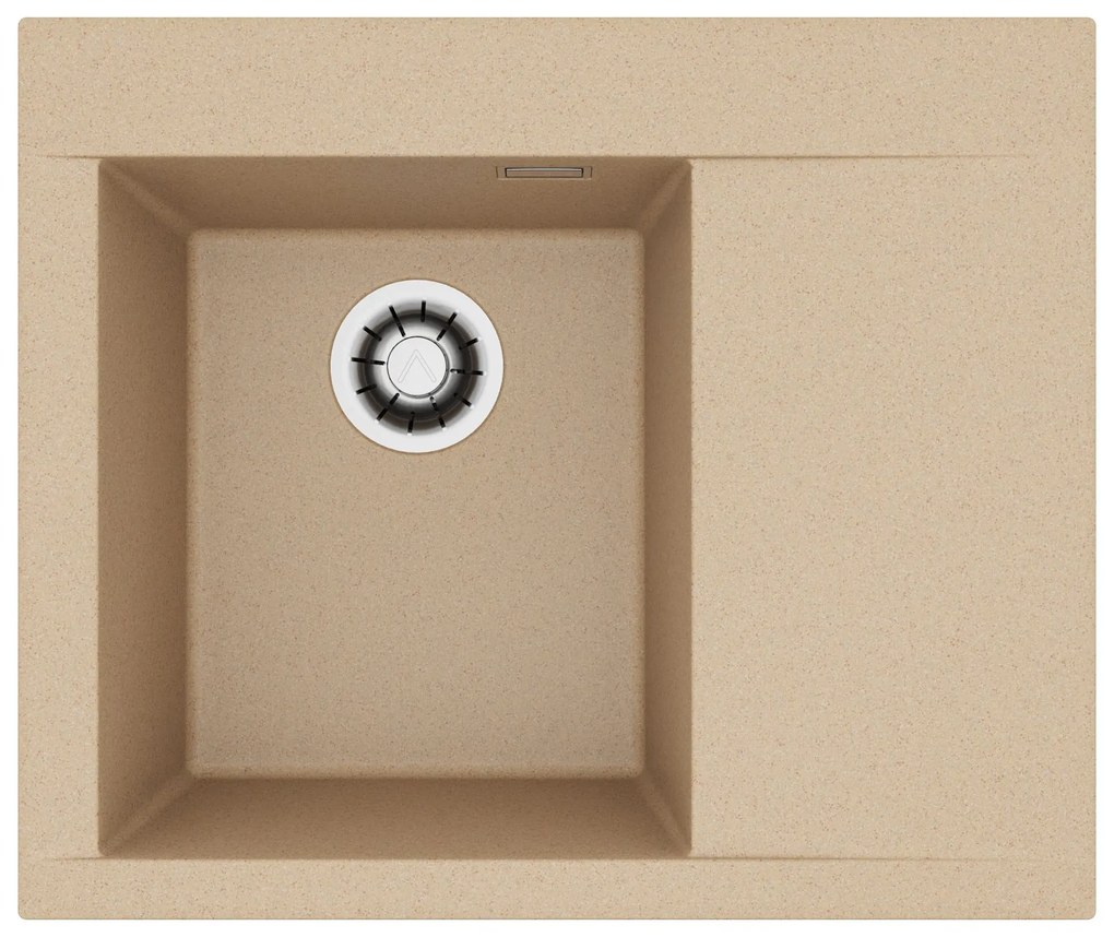 ALVEUS CZ PURE-G 50 L béžový A50 + QC sifon_algranit