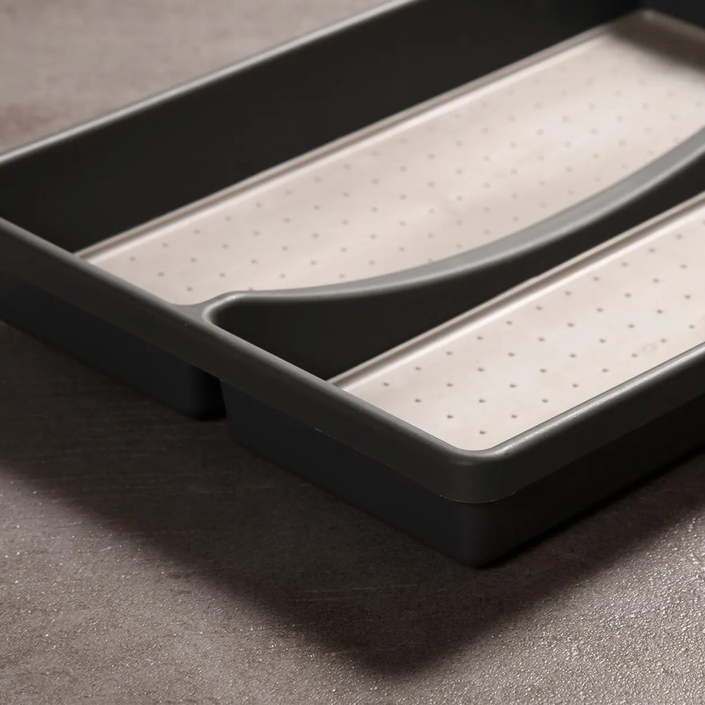 Plastový kuchynský organizér Basic, 33x23 cm