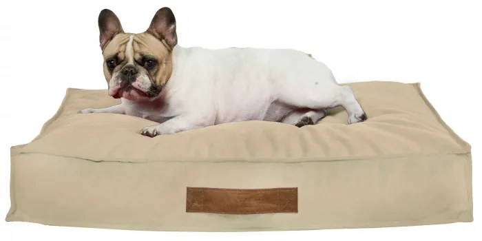 INTERMEDIC SK Obdĺžnikový peliešok pre psa Plyš – ortopedický, 3 veľkosti Farba: Perlový, Veľkosť: 50x60 cm