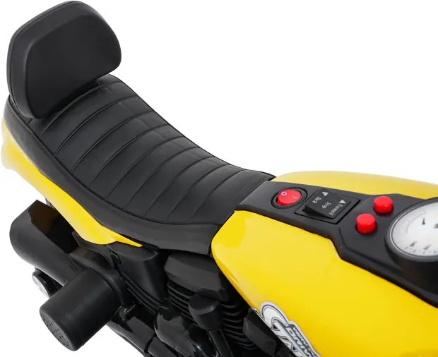 Elektrická motorka STAR žltá