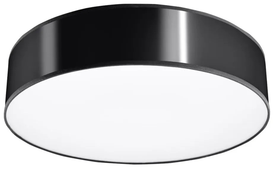 Čierne stropné svietidlo Sollux Atis Ceiling