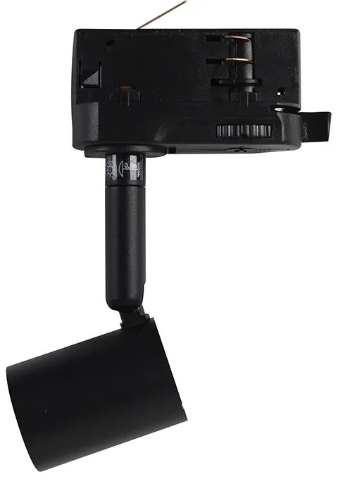 Koľajnicové svetlo 3-fázové čierne - Jeany