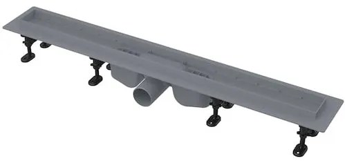 Sprchový žľab Alca 75 cm plast šedá APZ12-750, 1 ks