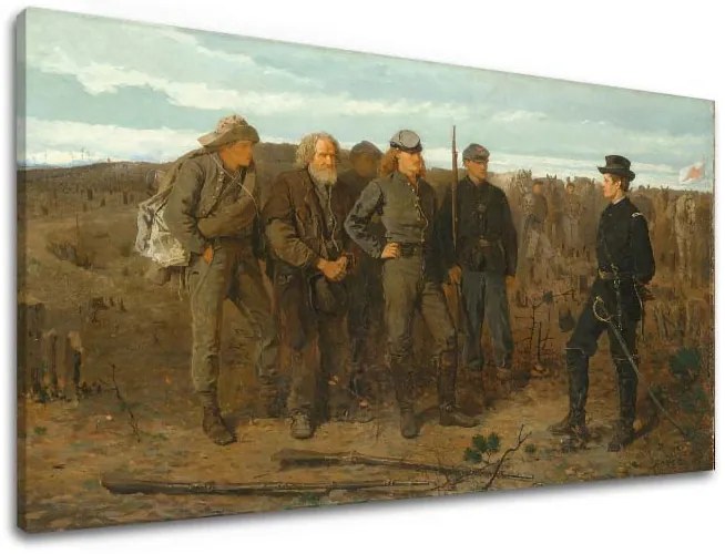Obraz na plátne Winslow Homer - Väzni z frontu | rôzne rozmery