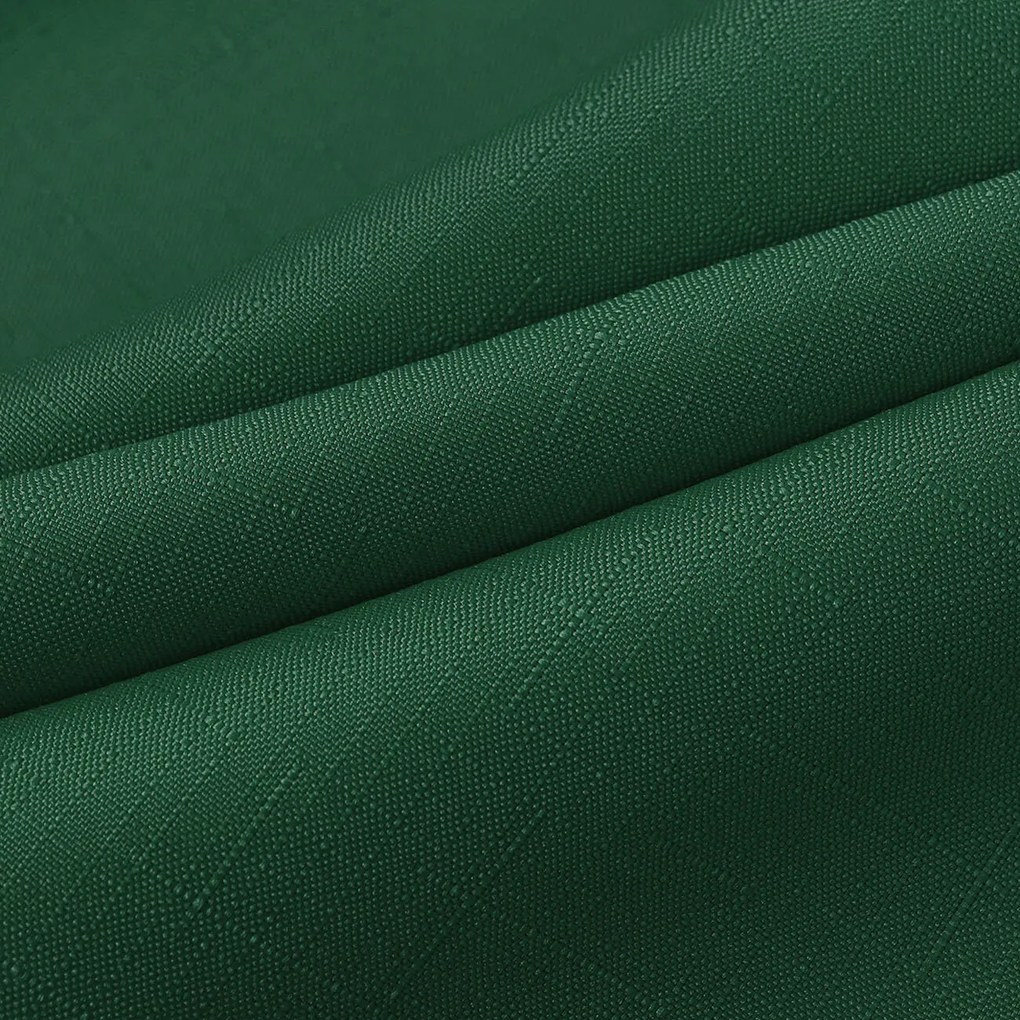 Goldea vianočný hranatý teflónový obrus - tmavo zelený 100 x 100 cm