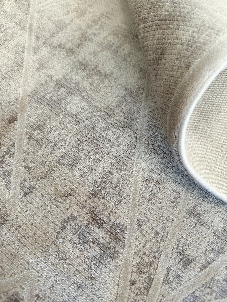 BE Koberec Creante 55064 BEIGE – béžový obdĺžnikový Rozmer: 120x180 cm