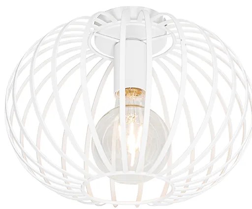 Dizajnové stropné svietidlo biele 30 cm - Johanna