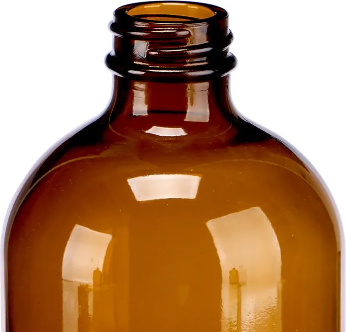 Arte Regal Dávkovač na mydlo/šampón/kondicionér dávkovač - 0,5l - hnedé sklo