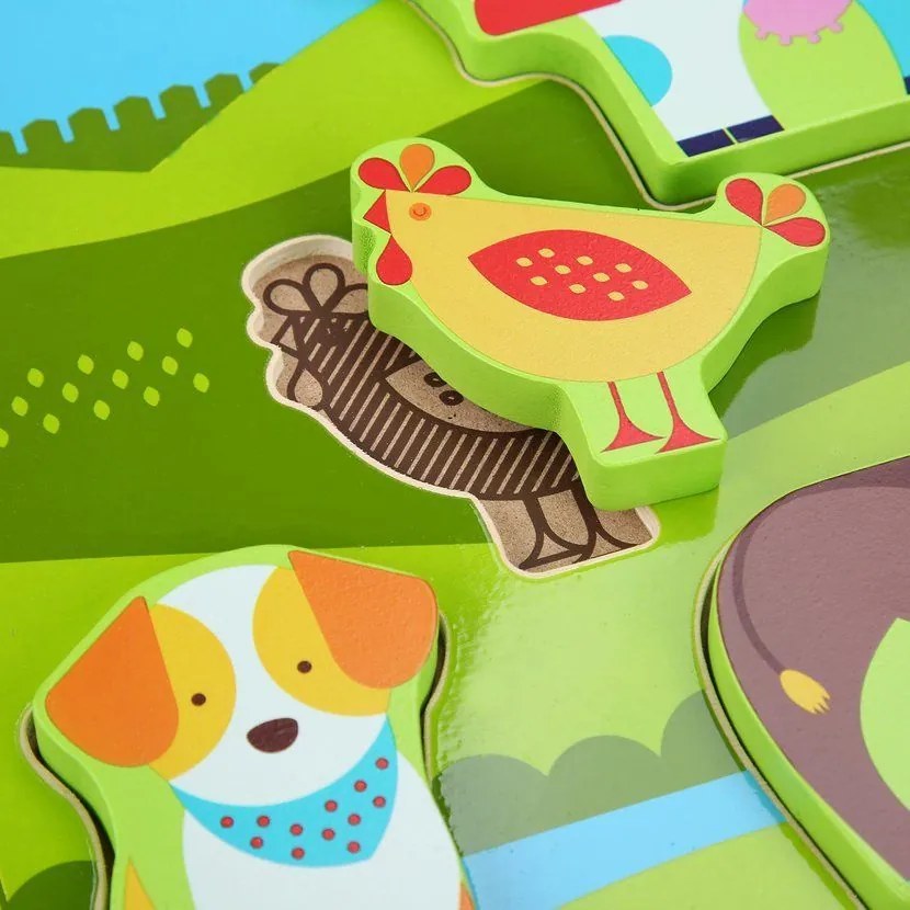 Lucy & Leo puzzle zvieratká z farmy LL226