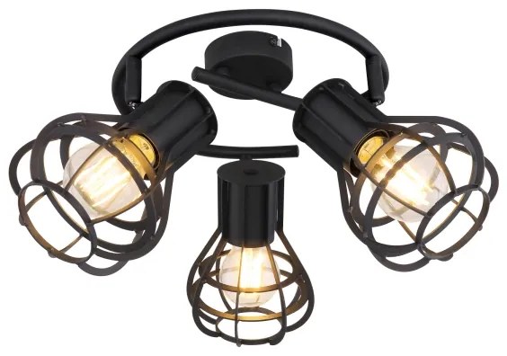 Globo 15388-3 - Bodové svietidlo CLASTRA 3xE27/40W/230V