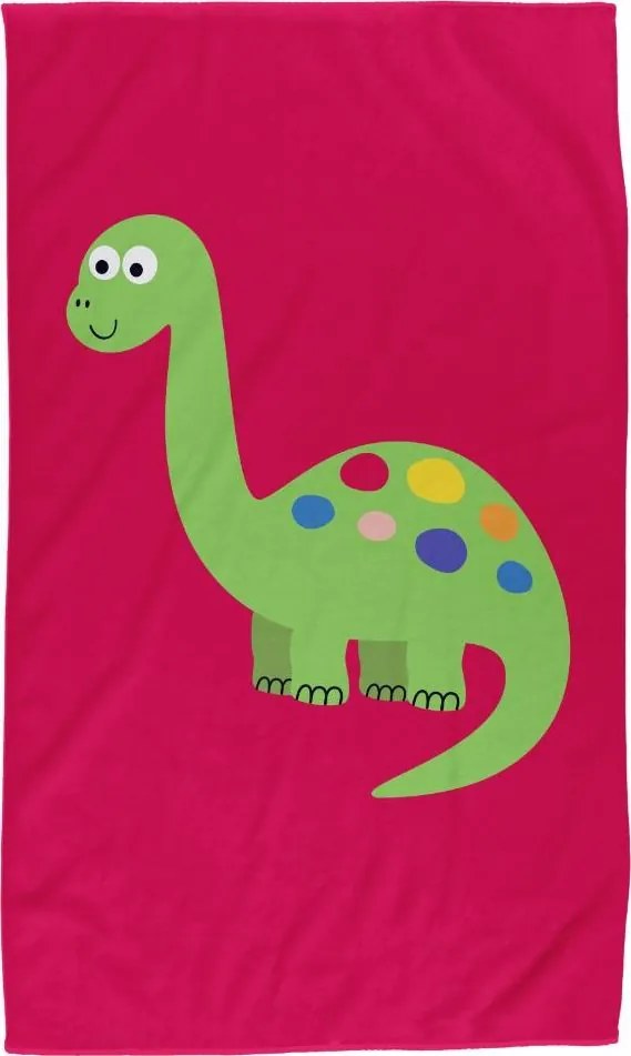Detský bavlnený uterák ANIMALS 30x50 cm - Dinosaurus
