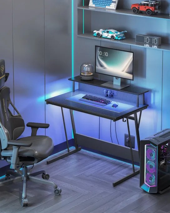 Herný stôl s LED osvetlením LWD191B02