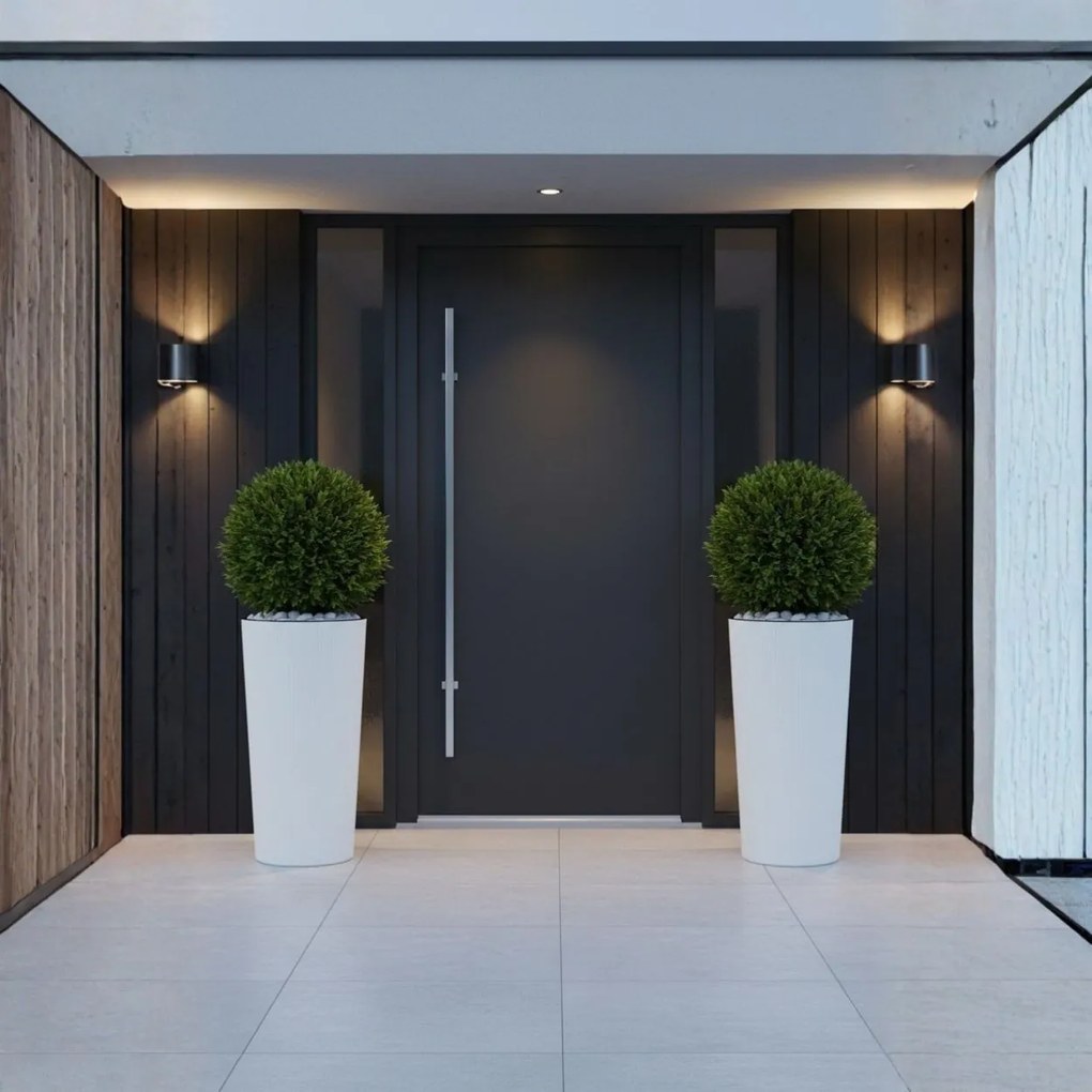 Plastový květináč URBANIKA ECO 75x40,9 cm bílý