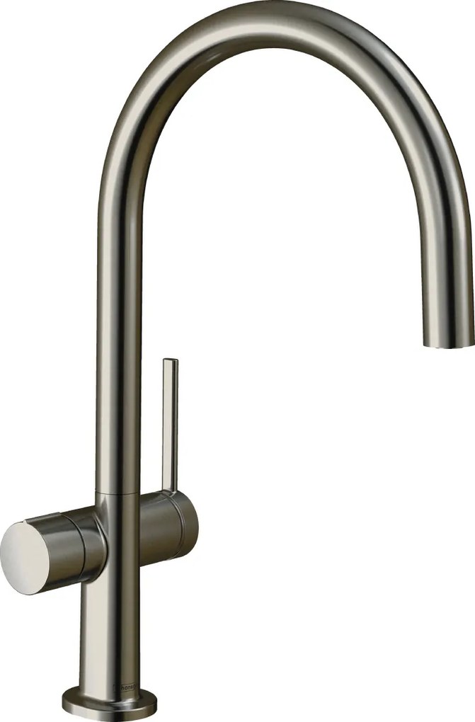 Hansgrohe M54, drezová batéria Talis 220, s uzatváracím ventilom na spotrebič, vzhľad nehrdzavejúcej ocele, HAN-72805800