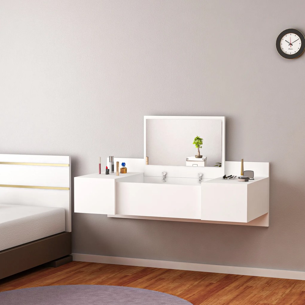 Toaletný stolík Zain. Akcia -22%. Vlastná spoľahlivá doprava až k Vám domov. 1067420