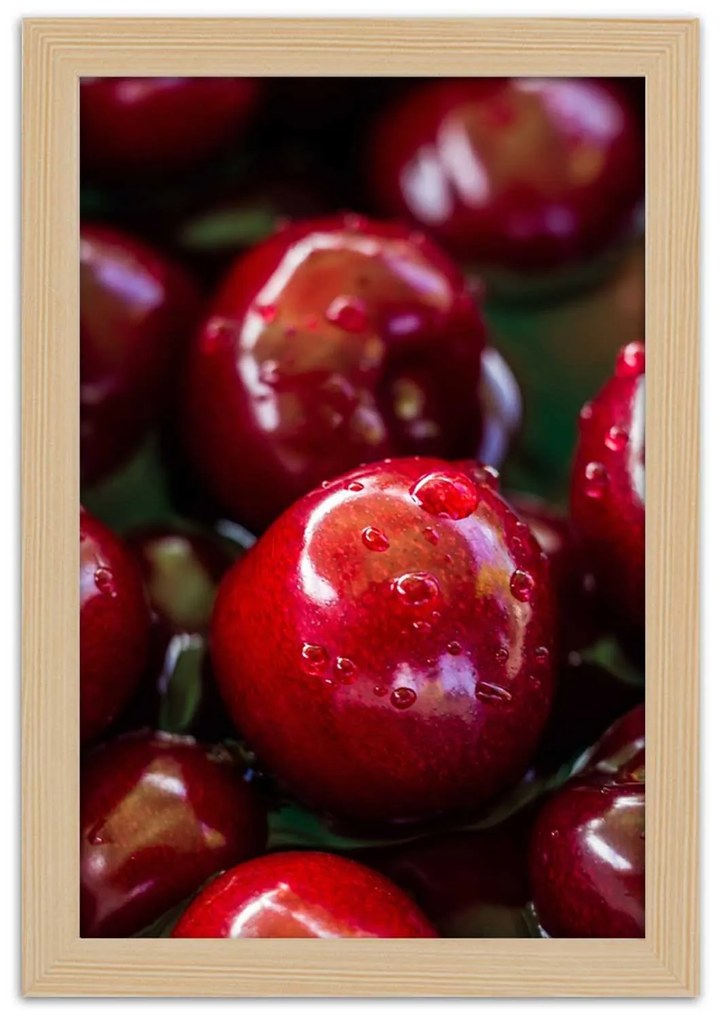 Gario Plagát Chuť na čerešne Farba rámu: Bez rámu, Rozmery: 40 x 60 cm