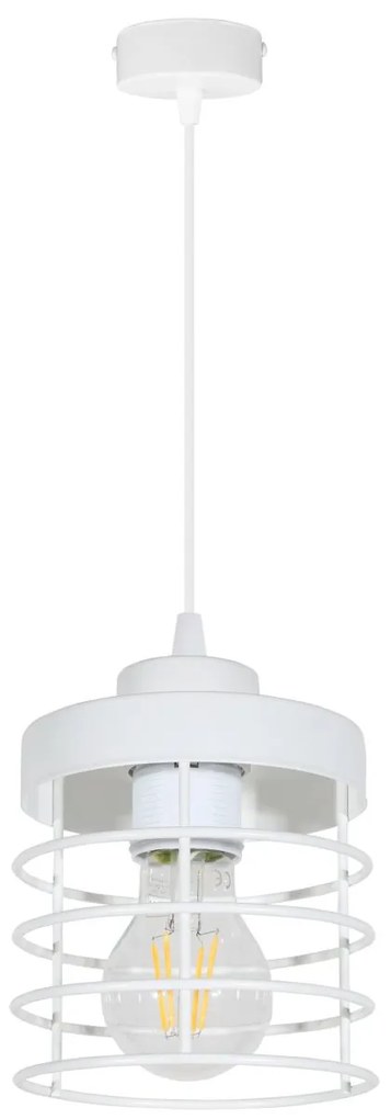 Závesné svietidlo RASTI, 1x drôtené tienidlo (výber z 2 farieb)