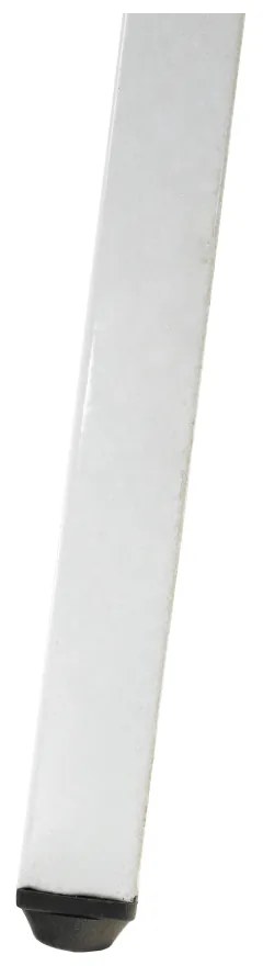 Stojace zrkadlo Odine - biela / strieborná