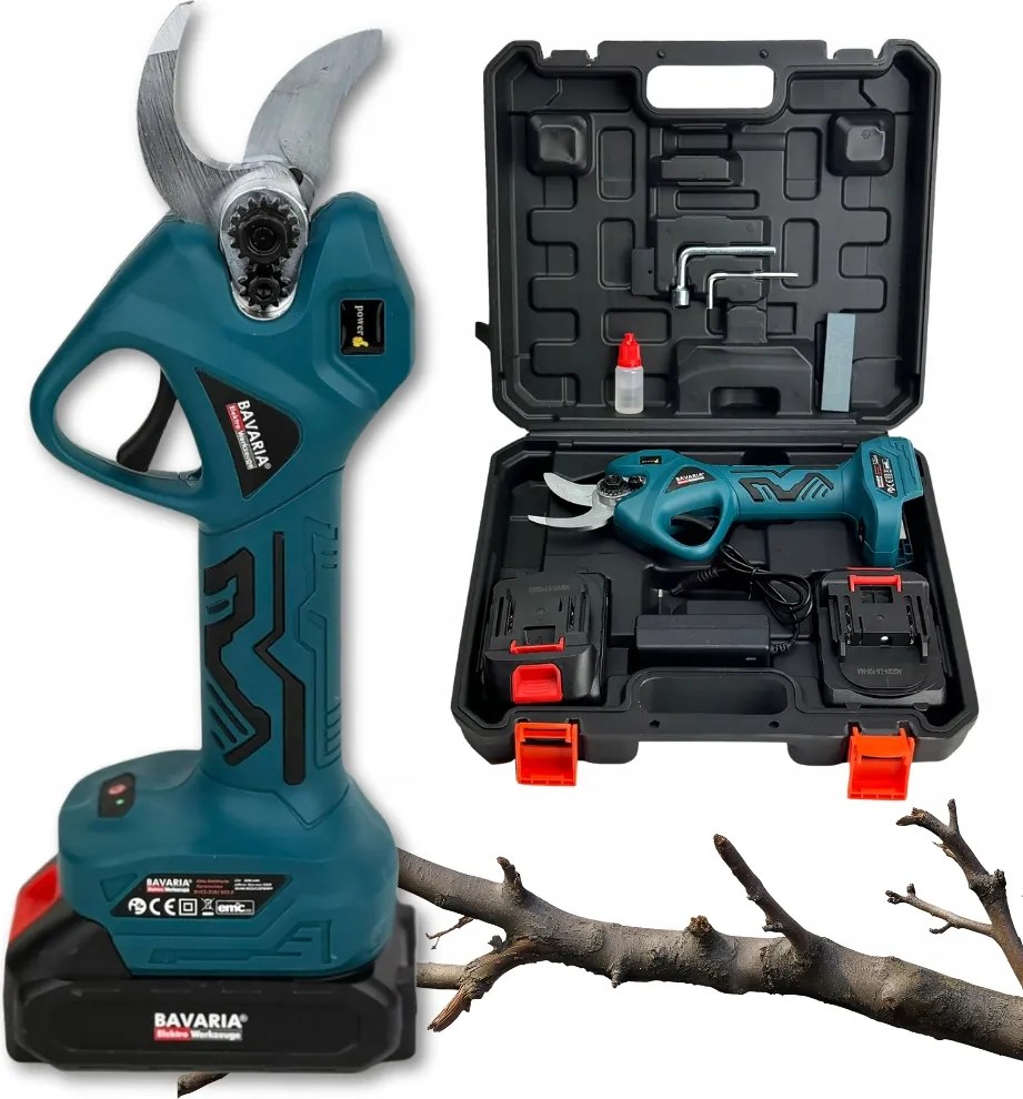 záhradné akumulátorové nožnice Elektrické nožnice Set na rezanie konárov Spoľahlivé