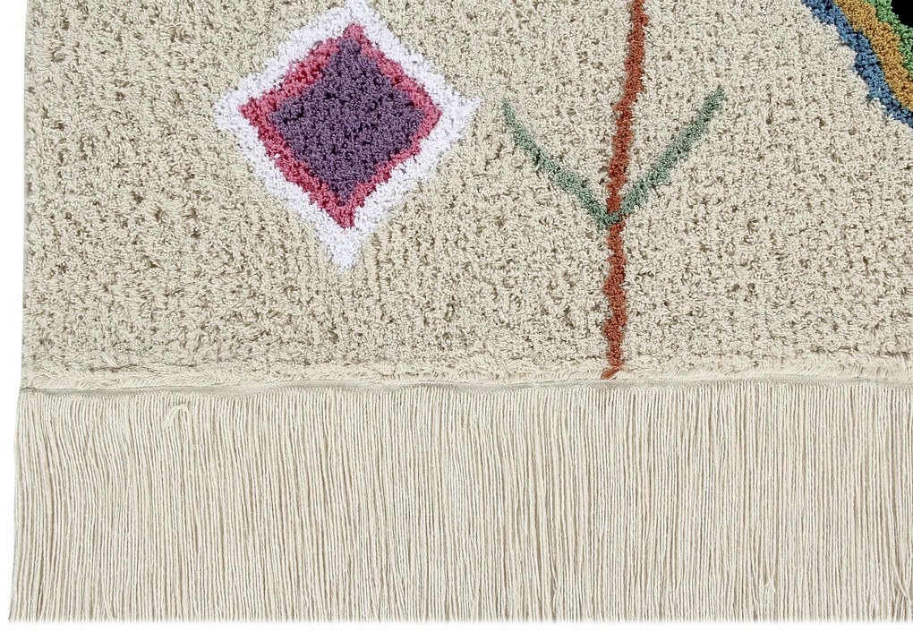 Ručne tkaný kusový koberec Kaarol, 140x200, viacfarebná, obývacia izba, Lorena Canals